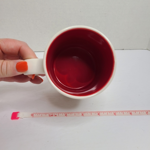 Starbucks Coffee Mug Red Bird 2008 Starbucks Coffee Company 12 Oz EUC - Picture 9 of 11